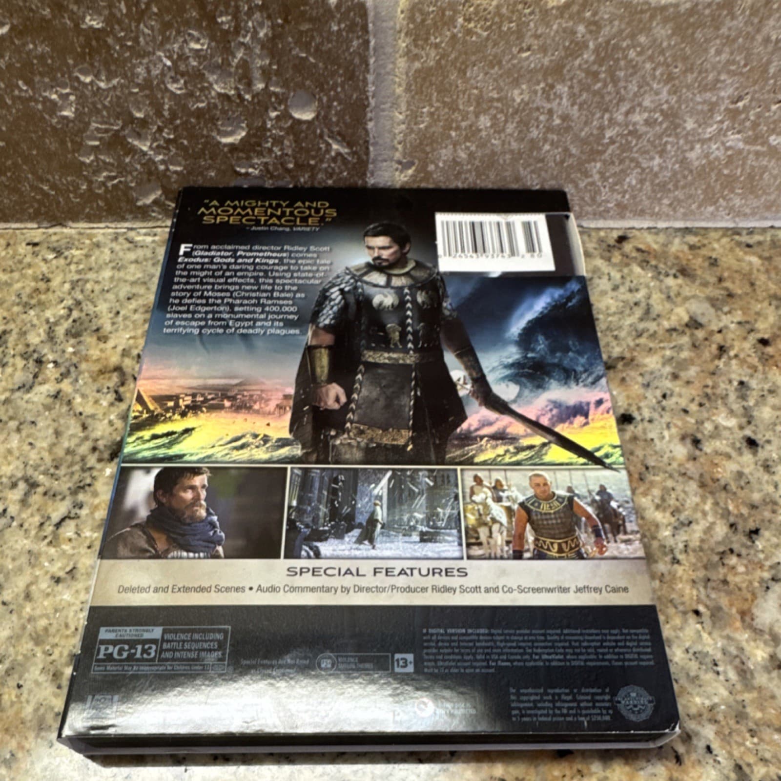 20th Century Fox Exodus: Gods and Kings Blu-ray Christian Bale Ridley Scott - Thumbnail 2