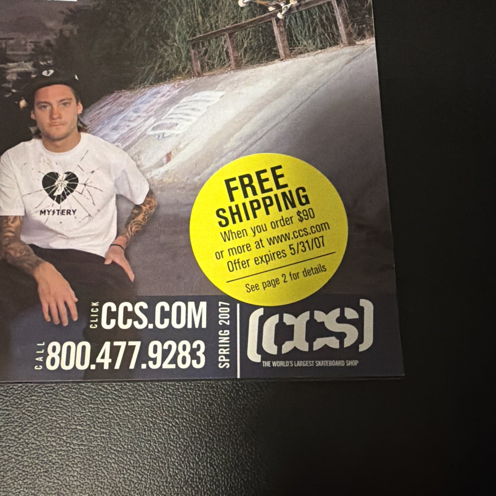 CCS Skateboarding Magazine Catalog California Cheap Skates vtg y2k 2006 holiday - Thumbnail 2
