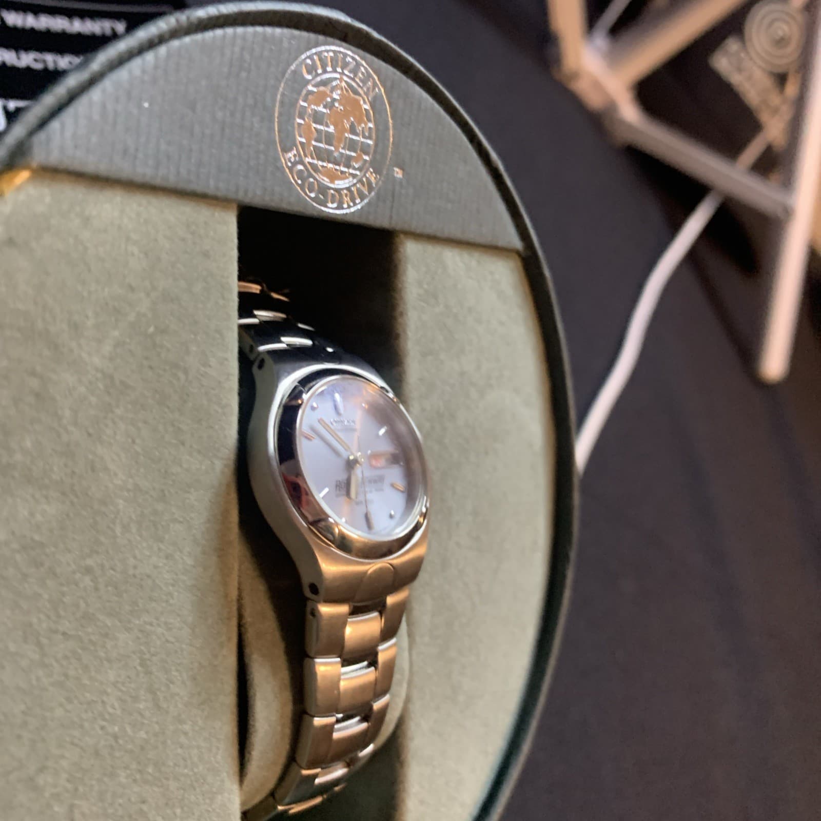 Citizen Eco-Drive Silver Women’s Watch - CTZ -B8033 Ron Fenway Racing Editon - Thumbnail 9