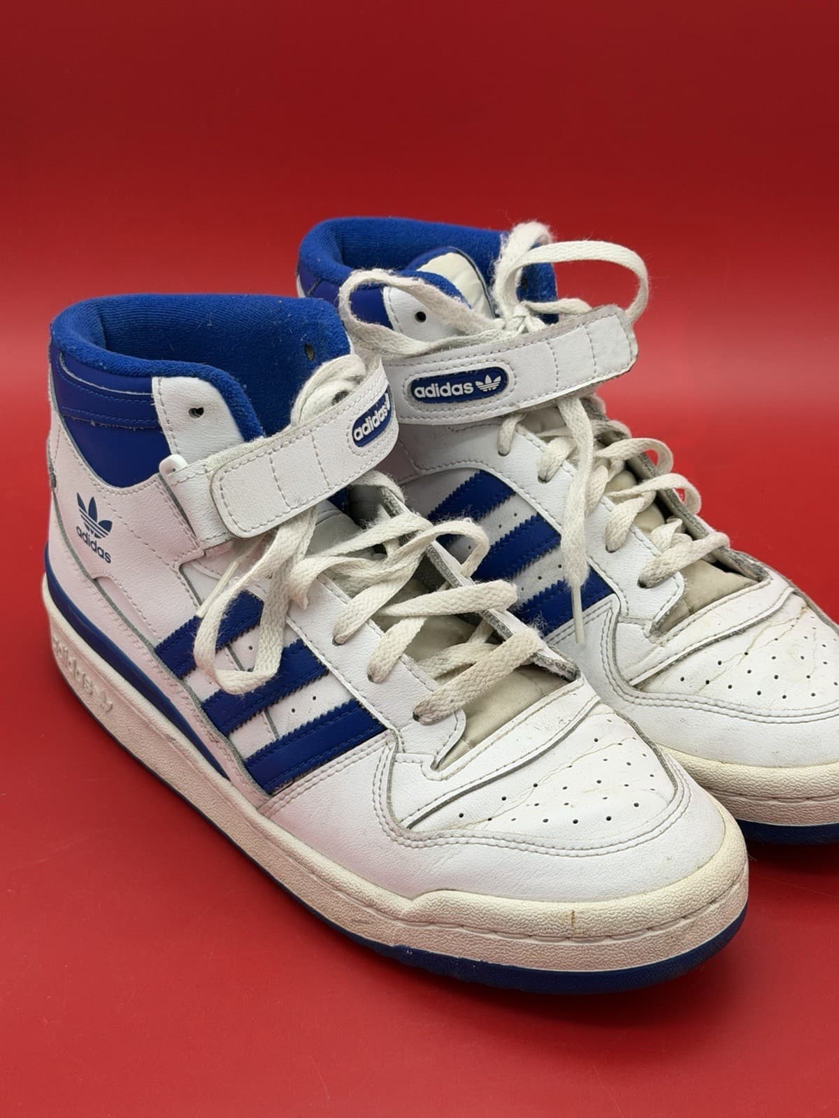 used adidas mid top shoes - Image 1