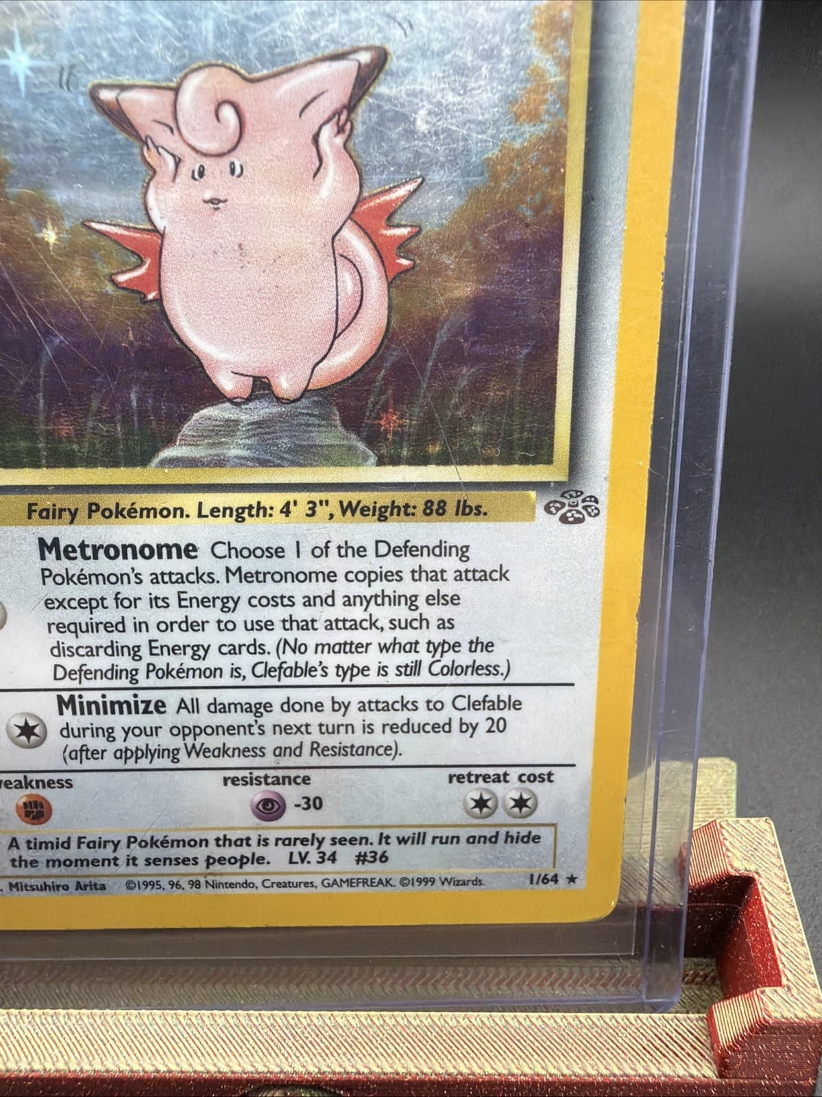 clefable jungle holo - Thumbnail 4