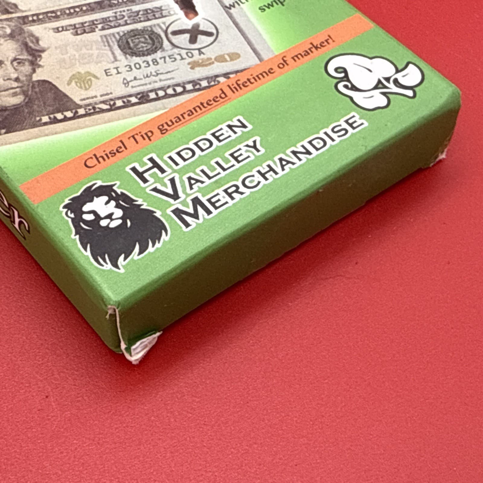 Money Marker Counterfeit Fake Bill Detector Counterfit Dollar Pen (5 In Box) - Thumbnail 3